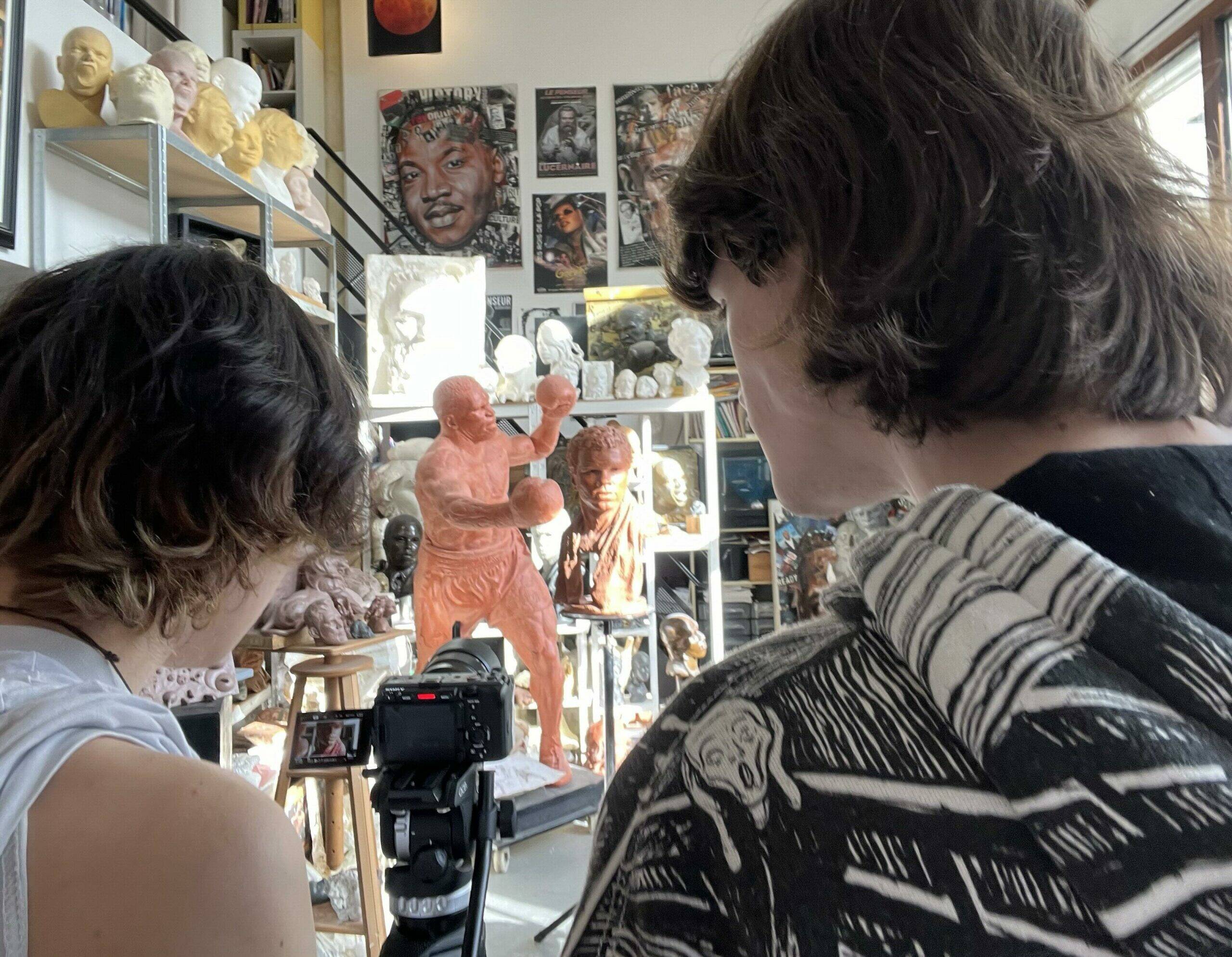 Tournage plateau