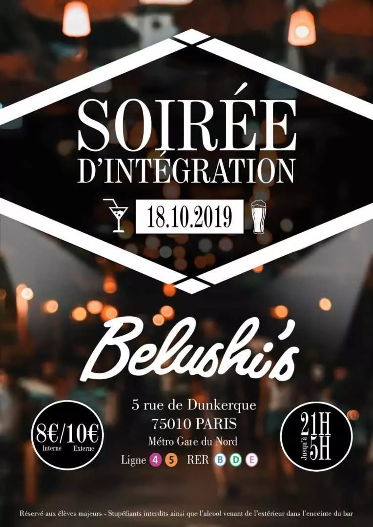 Soirée d'intégration