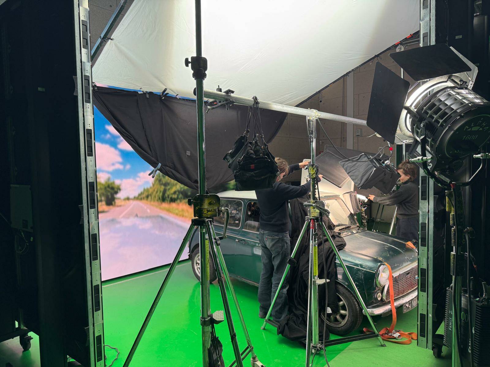 Plateau virtuel et prévisualisation on-set