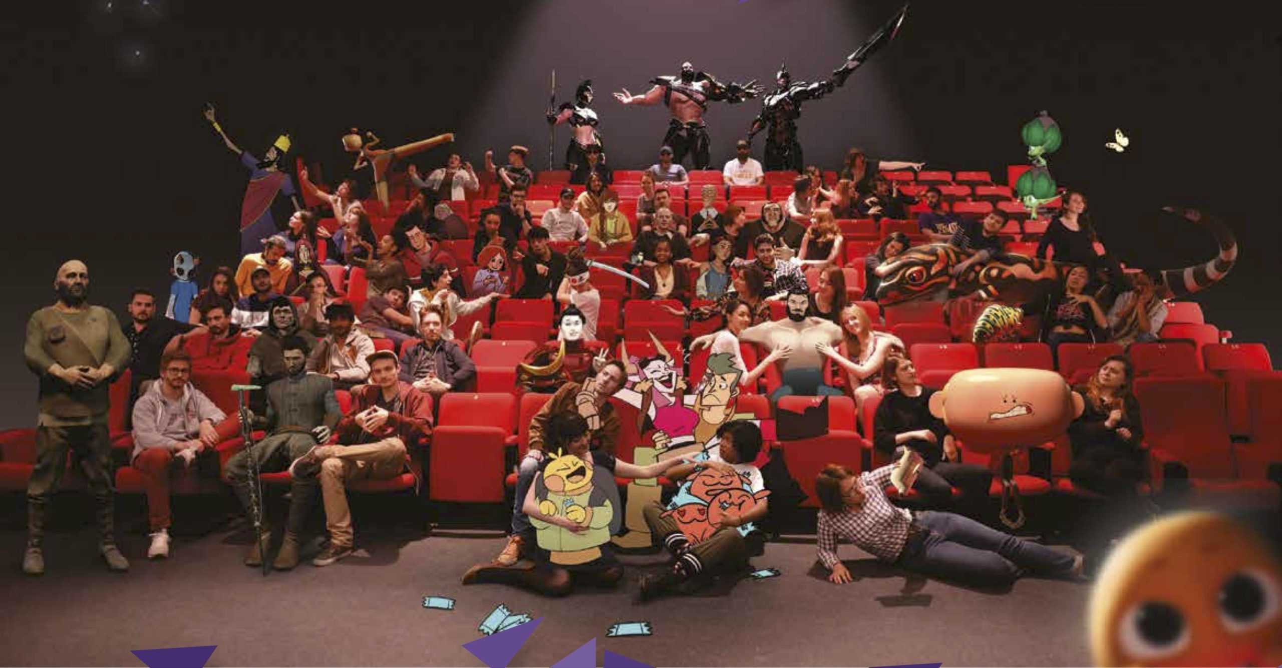 Projection salle ciné